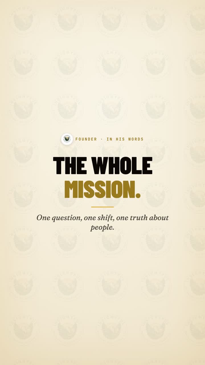 The whole mission, in a minute