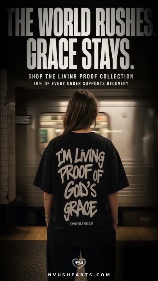 The world rushes. Grace stays.